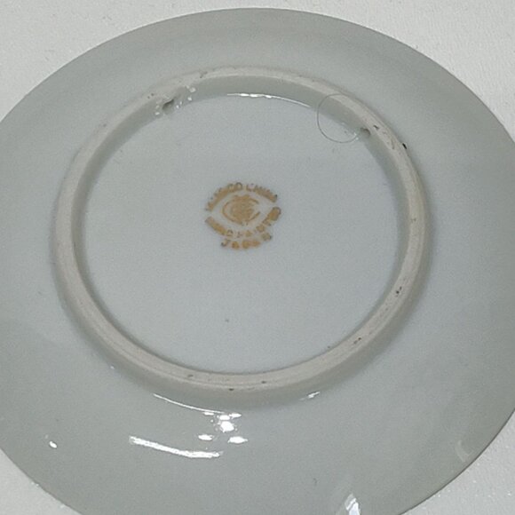 Ucagco Hand Painted Japan Landscape Decorative Plate w/ Gold Trim 5 Plates 1940s - Picture 9 of 13